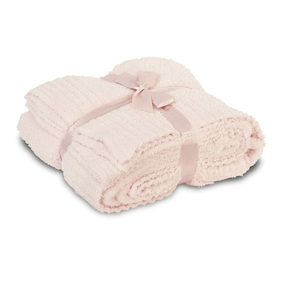 Barefoot Dreams CozyChic Stone blanket - Picture 3 of 4